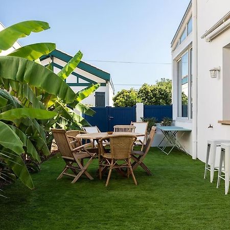 Beautiful Beach House In Front Of The Ocean เบียริตซ์ ภายนอก รูปภาพ