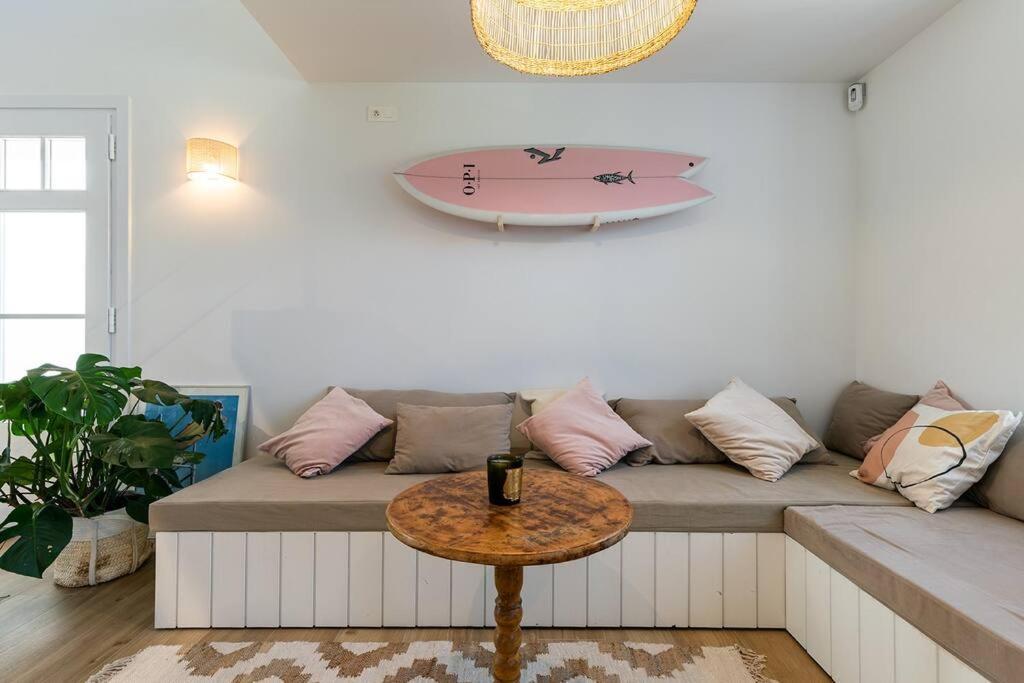 Beautiful Beach House In Front Of The Ocean เบียริตซ์ ภายนอก รูปภาพ